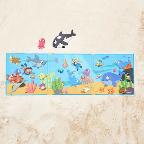 The Seabed, Magneti'stories, Magnetic Book With 30 Magnets thumbnail 4