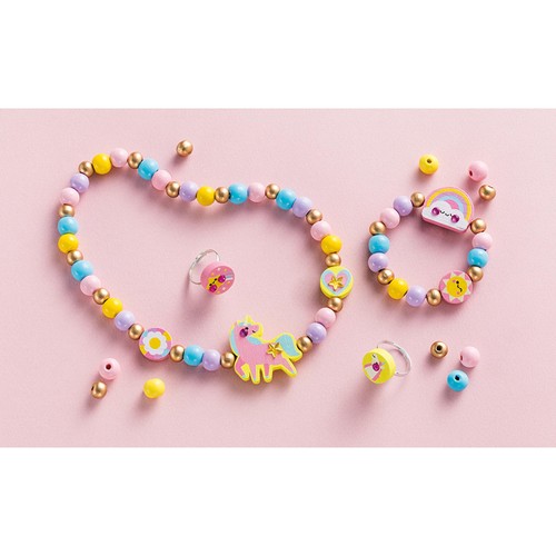 Janod Rainbow Land 4 Piece Wooden Jewellery Kit thumbnail 3