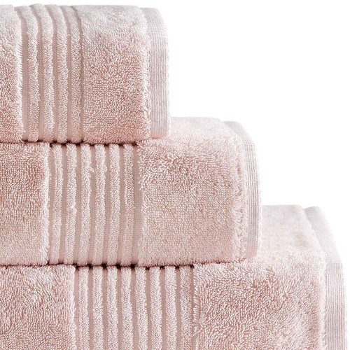 M&S Luxury Egyptian Cotton Bath Towel, Soft Pink thumbnail 2