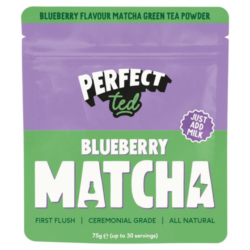 PerfectTed Matcha Powder Blueberry