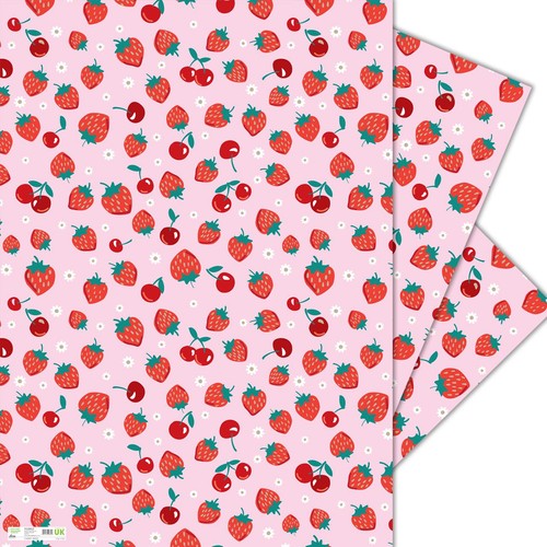 Cherry Berry Gift Wrap Sheets thumbnail 2