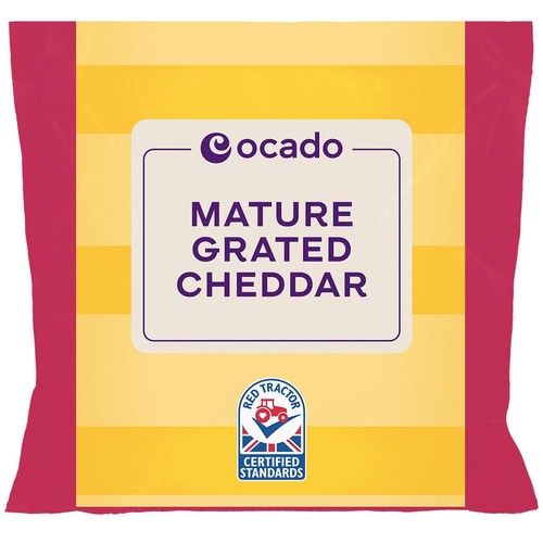 Ocado Mature Grated Cheddar