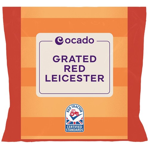 Ocado Grated Red Leicester
