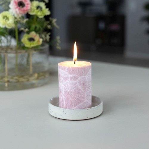 Liljeholmens Shea Pillar Candle Dusty Pink 67x100mm thumbnail 2