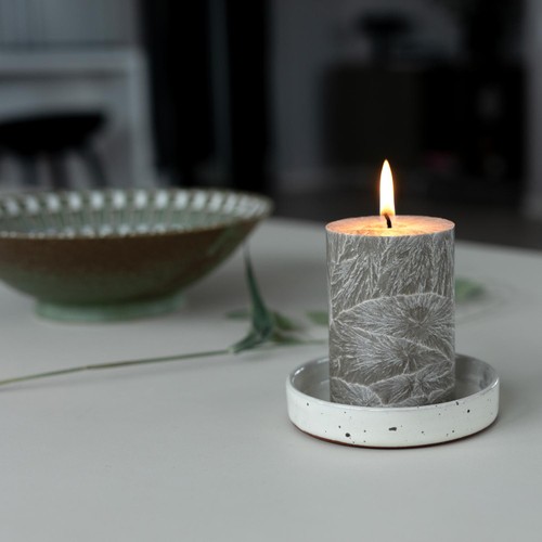 Liljeholmens Shea Pillar Candle Nougat 67x100mm thumbnail 2
