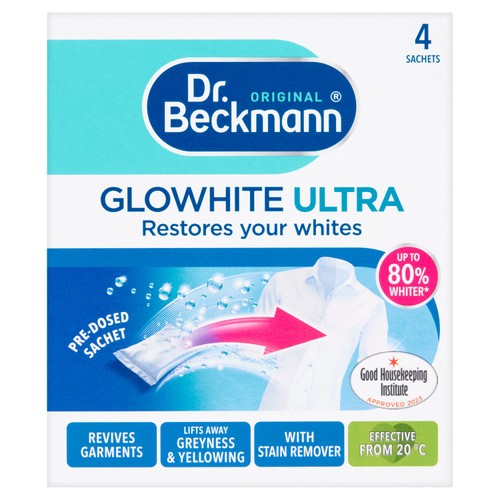 Dr. Beckmann Glowhite Ultra Brighter White Laundry Sachets