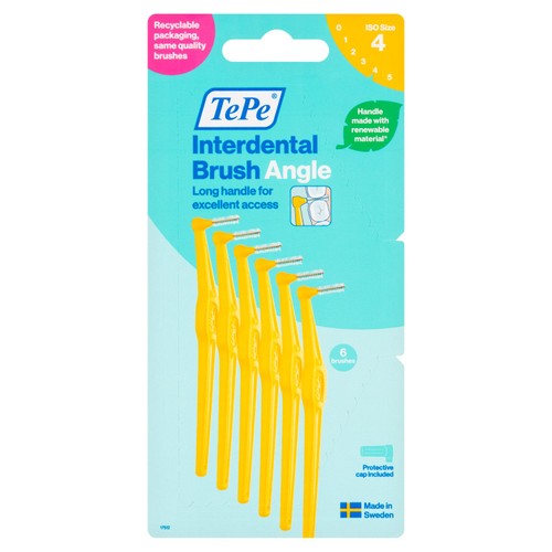 TePe Interdental Brushes Angle Yellow 0.7mm