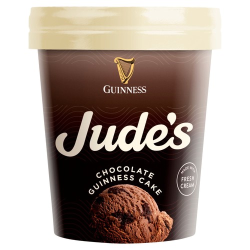Jude's x Chocolate Guinness Cake Ice Cream