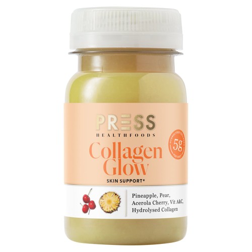 PRESS Healthfoods Collagen Glow Pineapple Shot