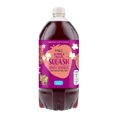M&S Summer Fruits Double Strength Squash thumbnail 2