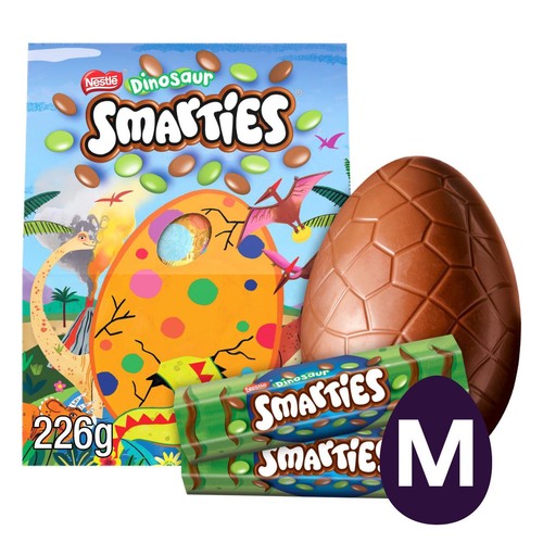 Smarties Dinosaur Milk Chocolate Giant Easter Egg