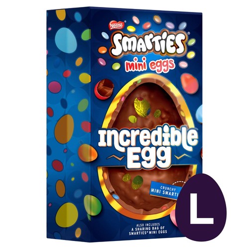Smarties Giant Milk Chocolate Incredible Easter Egg