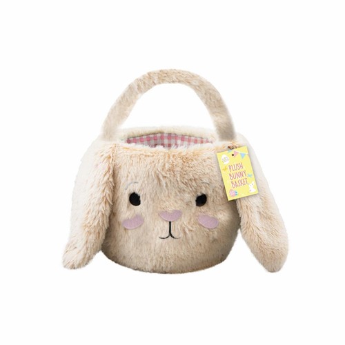 Hoppy Easter Bunny Plush Bucket Bag