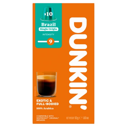 Dunkin Brazil Nespresso Compatible Coffee Pods thumbnail 2