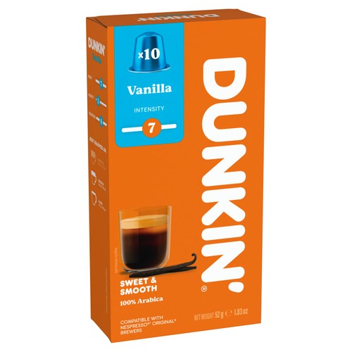 Dunkin Vanilla Nespresso Compatible Coffee Pods thumbnail 3