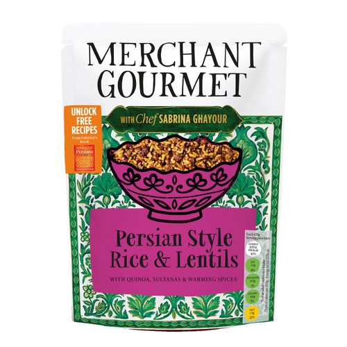 Merchant Gourmet Sabrina Ghayour Persian Style Rice & Lentils thumbnail 2
