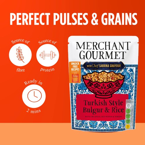 Merchant Gourmet Sabrina Ghayour Turkish Style Bulgur & Rice thumbnail 4