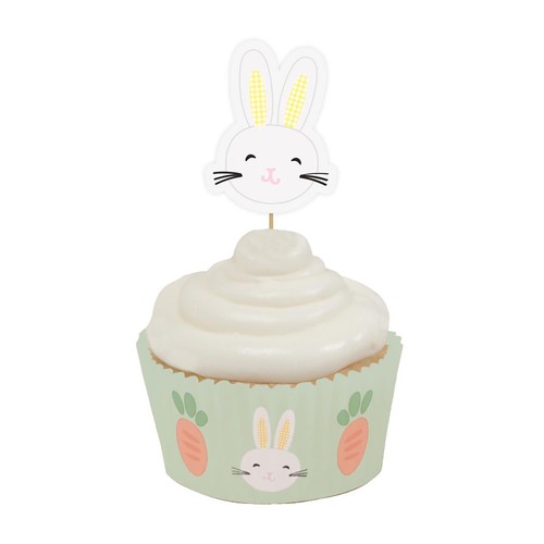 Hoppy Easter Bunny & Carrots Cupcake Kit thumbnail 3