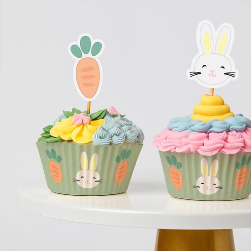 Hoppy Easter Bunny & Carrots Cupcake Kit thumbnail 5