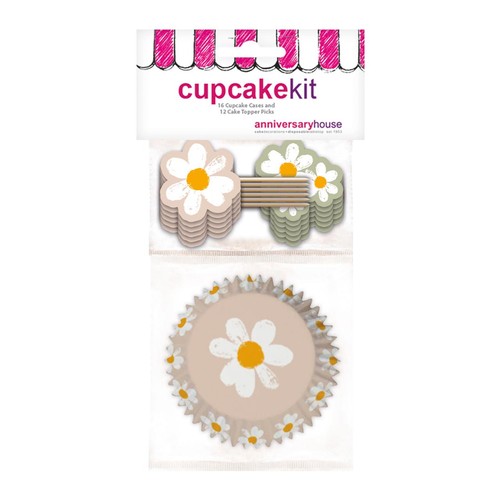 Daisy Cupcake Kit