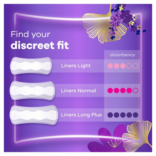 Always Discreet Adult Incontinence Liners Long Plus Value Pack 40 Count thumbnail 4