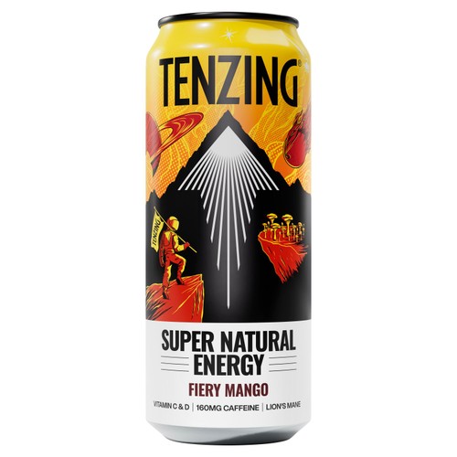 TENZING Natural Energy Fiery Mango 500ml