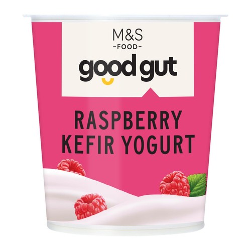 M&S Good Gut Raspberry Kefir Yogurt