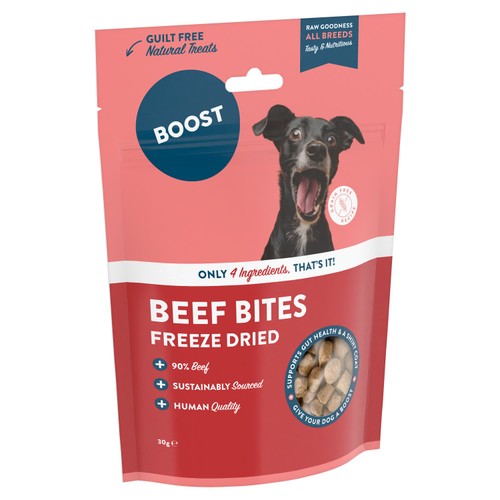 BOOST Pet Beef & Superfoods Freeze Dried Treats for Dogs thumbnail 2