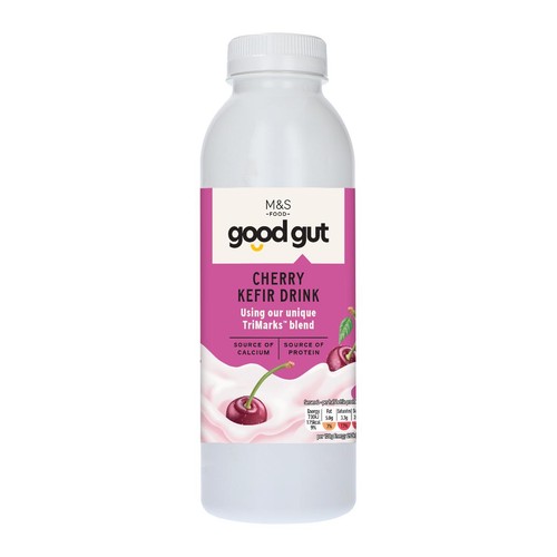 M&S Good Gut Cherry Kefir Drink thumbnail 3