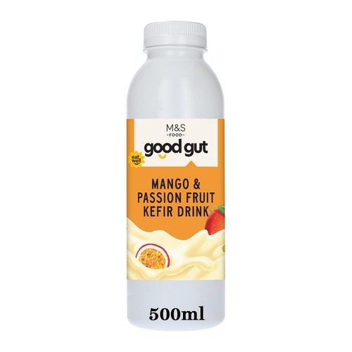 M&S Good Gut Mango & Passion Fruit Kefir Drink