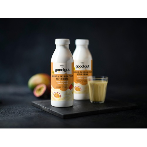 M&S Good Gut Mango & Passion Fruit Kefir Drink thumbnail 2