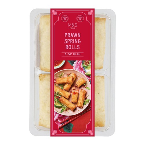 M&S Prawn Spring Rolls