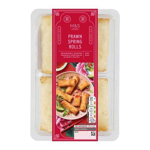 M&S Prawn Spring Rolls thumbnail 2