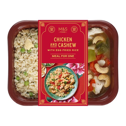 M&S Chicken & Cashew with Egg Fried Rice