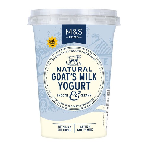 M&S Natural Goat's Milk Yogurt thumbnail 2