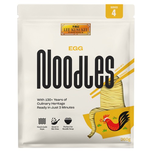 Lee Kum Kee Egg Noodles (4 portion)