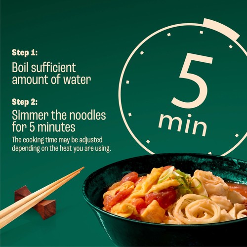 Lee Kum Kee Knife-Cut Noodles (4 portion) thumbnail 6