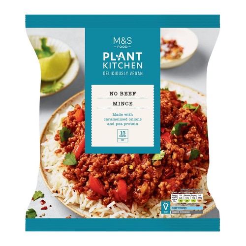 M&S Plant Kitchen No Beef Mince Frozen thumbnail 2