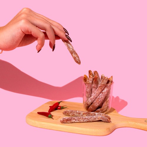 La Vie Vegan Salami Spicy thumbnail 3