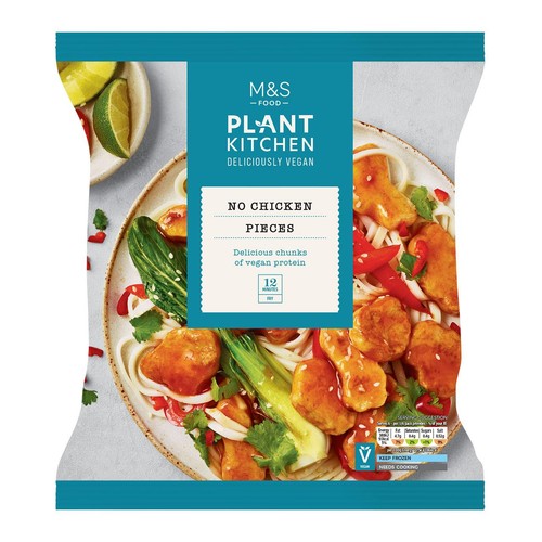 M&S Plant Kitchen No Chicken Pieces Frozen thumbnail 2
