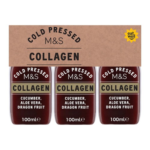 M&S Cold Pressed Collagen Shot Multipack
