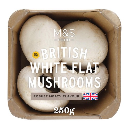 M&S Flat White Mushrooms
