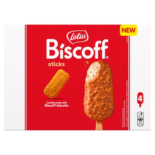 Lotus Biscoff Ice Cream Stick