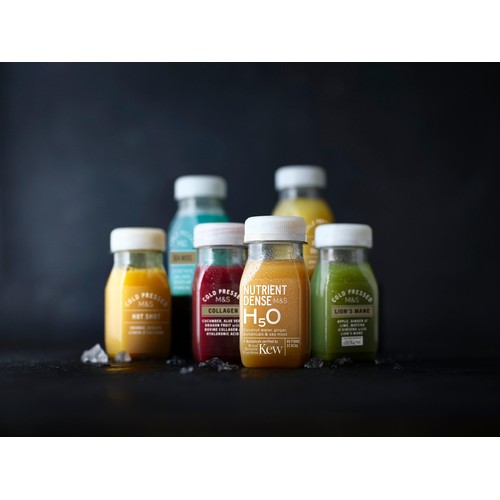 M&S Cold Pressed Coconut Water, Lime, Ginger & Sea Moss Shot thumbnail 2