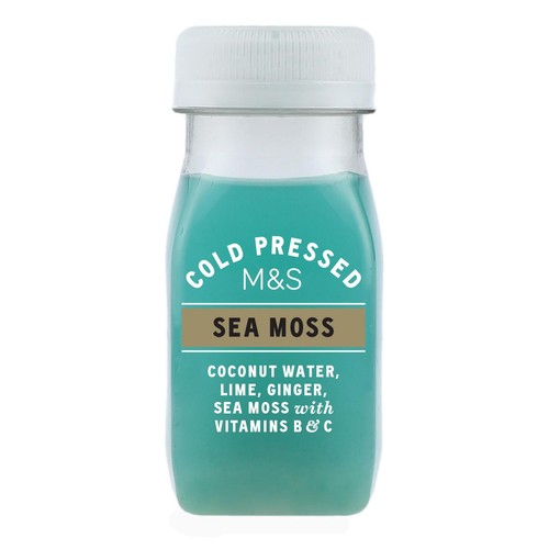 M&S Cold Pressed Coconut Water, Lime, Ginger & Sea Moss Shot thumbnail 3