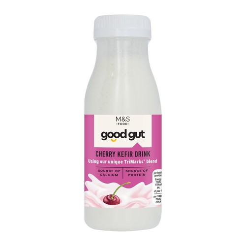 M&S Good Gut Cherry Kefir Drink thumbnail 2