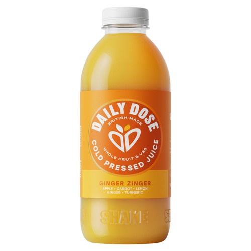 Daily Dose Ginger Zinger Cold Pressed Juice thumbnail 2