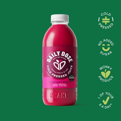 Daily Dose Brilliant Beets Cold Pressed Juice thumbnail 2
