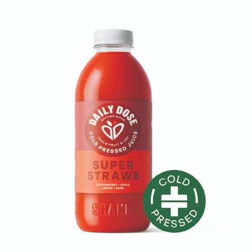 Daily Dose Super Strawb Cold Pressed Juice