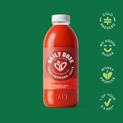 Daily Dose Super Strawb Cold Pressed Juice thumbnail 2